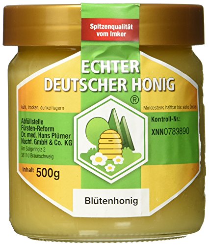 BIHOPHAR Honig Blütenhonig, 2er Pack (2 x 500 g)